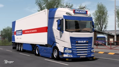 DAF XG 2021 Nickoot Skin Pack v1.0