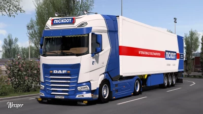 DAF XG 2021 Nickoot Skin Pack v1.0