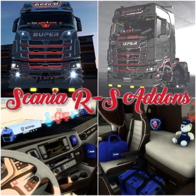 Ets2 Scania R-S 2016 Addons v5.9 [1.45]