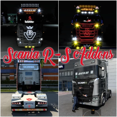 Ets2 Scania R-S 2016 Addons v5.9 [1.45]