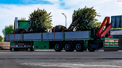 Forest Scania 2016 with trailer v1.45