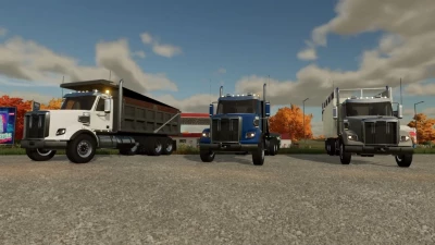 Freightliner Coronado 122SD Flatbed/AR Truck v1.0.0.1