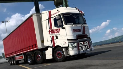 Frost Transport skin for Renault T v1.0