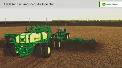 John Deere C850 Air Cart And P576 Air Hoe Drill v1.0.0.0