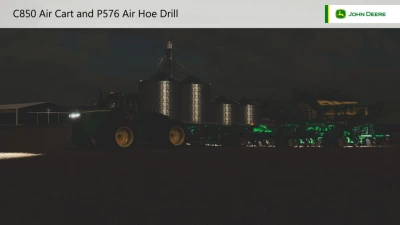 John Deere C850 Air Cart And P576 Air Hoe Drill v1.0.0.0