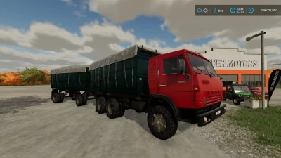 KAMAZ 5320 + Trailer GKB v1.0.0.0