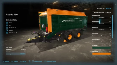 Landbauer RAPIDE 580 v1.0.0.0