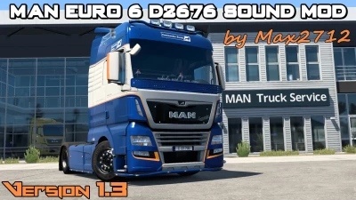 MAN Euro 6 D2676 Sound Mod v1.3