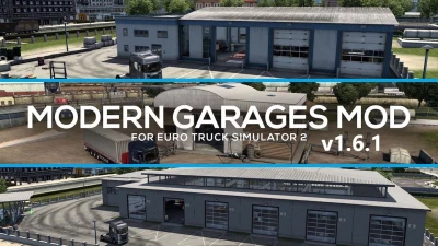 Modern Garages Mod v1.6.1 1.45