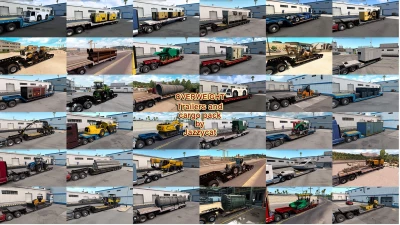 Overweight Trailers and Cargo Pack by Jazzycat v5.6