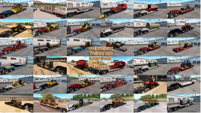 Overweight Trailers and Cargo Pack by Jazzycat v5.6