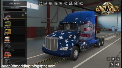 Peterbilt 579 by soap98 [ETS2] v1.2 1.45