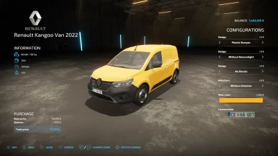 Renault Kangoo Van 2022 v1.0.0.0