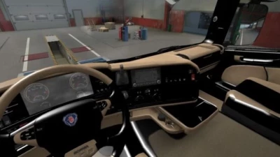 Scania Black - Beige Interior 1.45