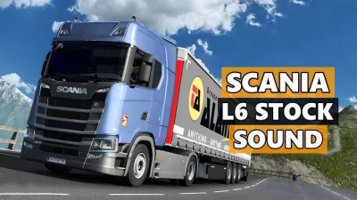 Scania Next Generation I6 Stock sound v1.45-1.46