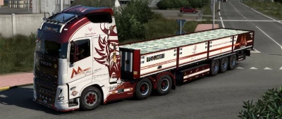 Skin A&A trucks & Trailers v21.10.22 1.46