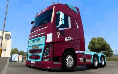 SKIN VOLVO FH 2012 FIFA WORLD CUP QATAR 2022 1.0 1.40 1.46