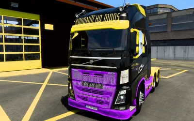 SKIN VOLVO FH 2012 MY CHANNEL 1.0 1.45