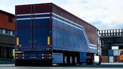 Special DAF XF with trailer v1.45