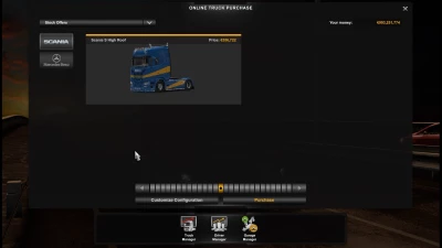 Sunrise Scania with Trailer v1.45