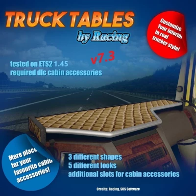 Truck Tables Pack v7.3 1.45