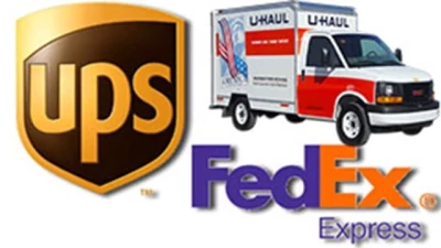 U-Haul, UPS and Fed-Ex Vans v1.45