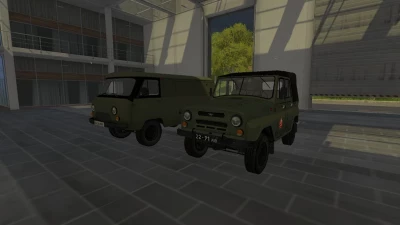 UAZ 469 AND UAZ 3741 USSR ARMY v1.0