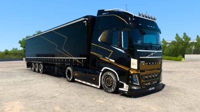 Volvo FH 16 New Design Lightning Skin Pack v1.0