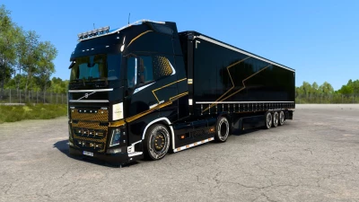 Volvo FH 16 New Design Lightning Skin Pack v1.0