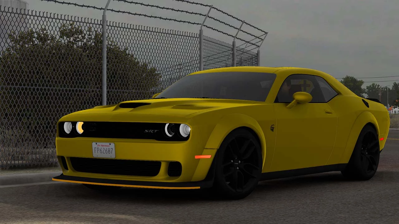 Dodge Challenger SRT Hellcat Widebody v1.2 1.46 - Modhub.us