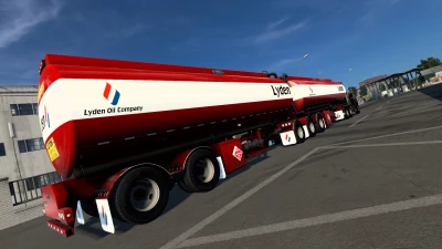 Advanced B-Train Tanker Ownable ETS2 v1.46.x+