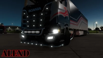 ALEXD FOG LIGHT FOR SCANIA S & R 2016 v1.46