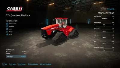 CaseIH STX Steiger Tracked Realistic v1.0.0.0