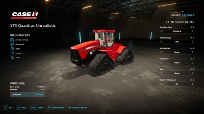 CaseIH STX Steiger Tracked Unrealistic v1.0.0.0