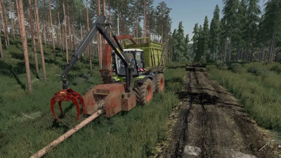 Claas Xerion Wood Crusher v1.0.0.0