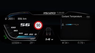 DAF XG-XG+ Improved Dashboard v1.2.5