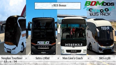 ETS2 Bus Pack 1.42.x