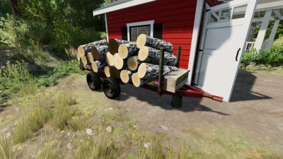 fs22 old homemade style log trailer v1.0.0.0