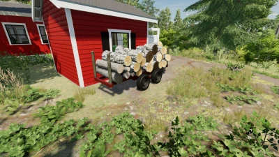 fs22 old homemade style log trailer v1.0.0.0