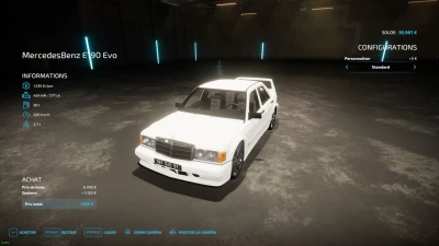 Mercedes-Benz E190 Evo v1.0.0.0