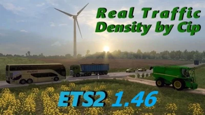 Real Traffic Density ETS2 v1.46a