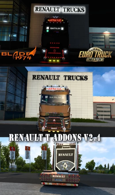 Renault T Addons v2.4 1.46