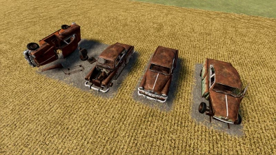 Rusty Cars Collection For Decoration V1.0.0.0