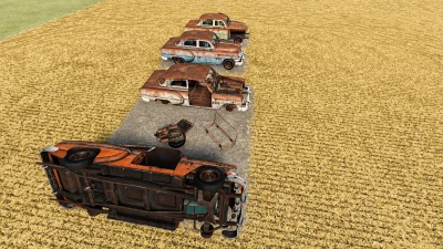 Rusty Cars Collection For Decoration V1.0.0.0