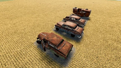 Rusty Cars Collection For Decoration V1.0.0.0