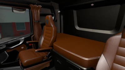 Scania 2016 Brown Black Interior 1.46