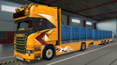 SCANIA LUPAL + TRAILER ETS2 1.46