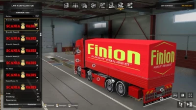 Scania S 8x2 (Kirkayak) + Cargo Mod v2.0 - 1.46