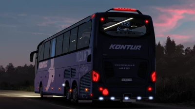 Setra 517 HDH TopClass 2021 KONTUR BLUE SKİN v2.0