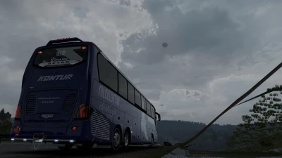 Setra 517 HDH TopClass 2021 KONTUR BLUE SKİN v2.0